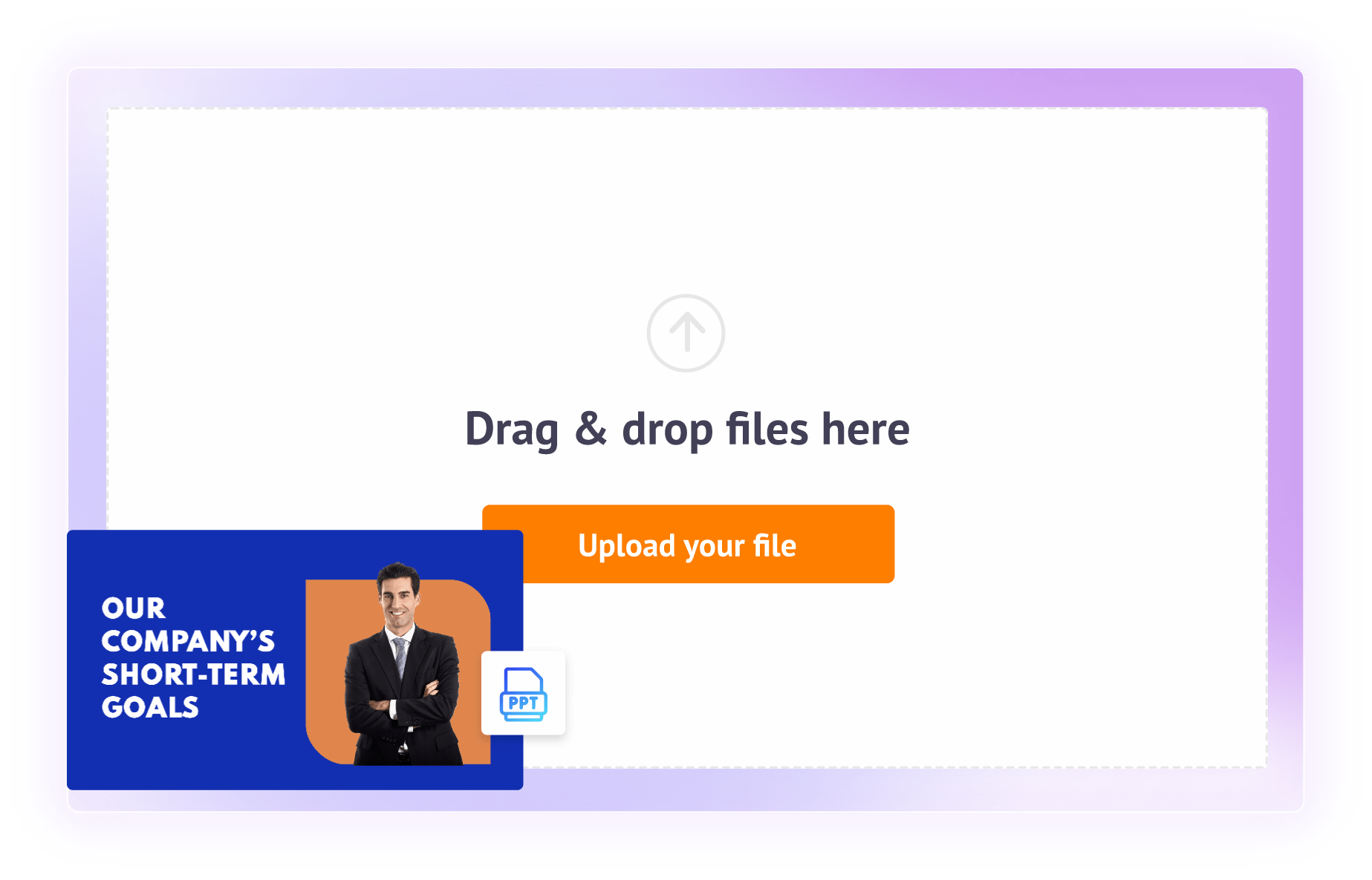 Import a PPTx project